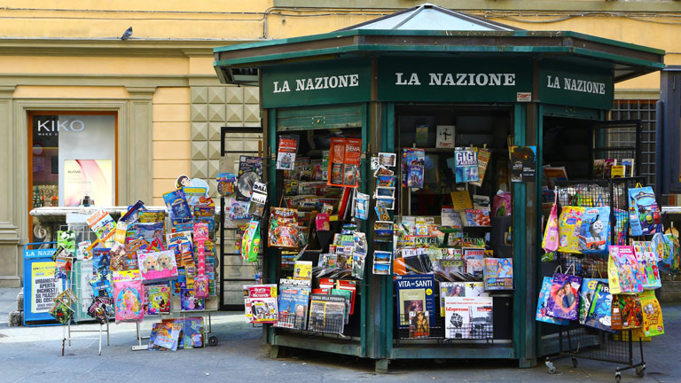 edicola giornali a Firenze